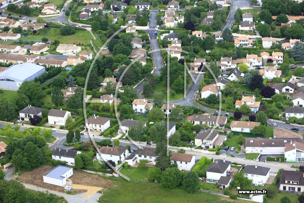 Photo arienne de Vouneuil-sous-Biard