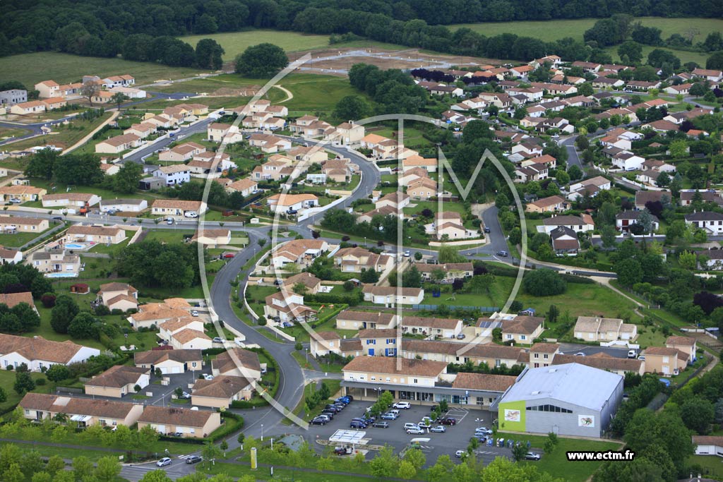 Photo arienne de Vouneuil-sous-Biard