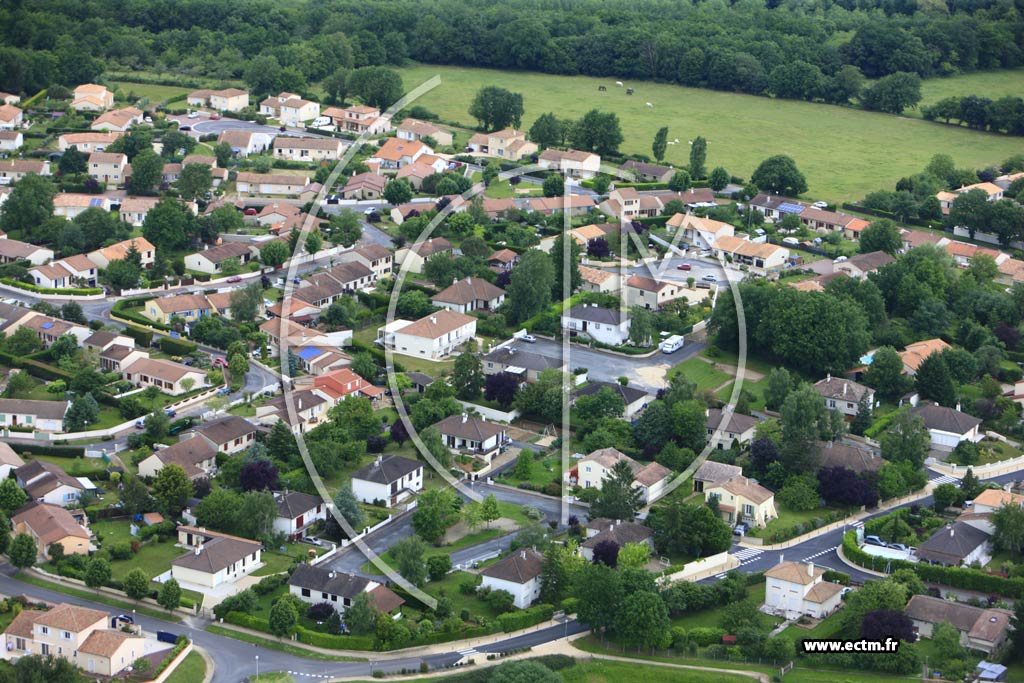 Photo arienne de Vouneuil-sous-Biard
