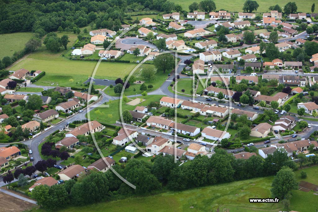 Photo arienne de Vouneuil-sous-Biard