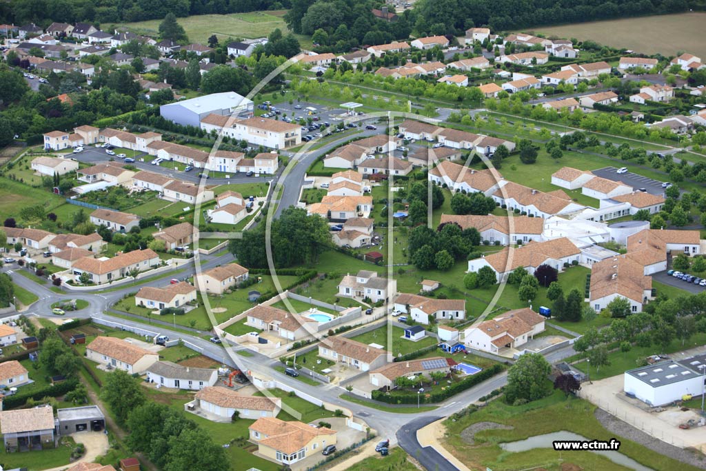 Photo arienne de Vouneuil-sous-Biard