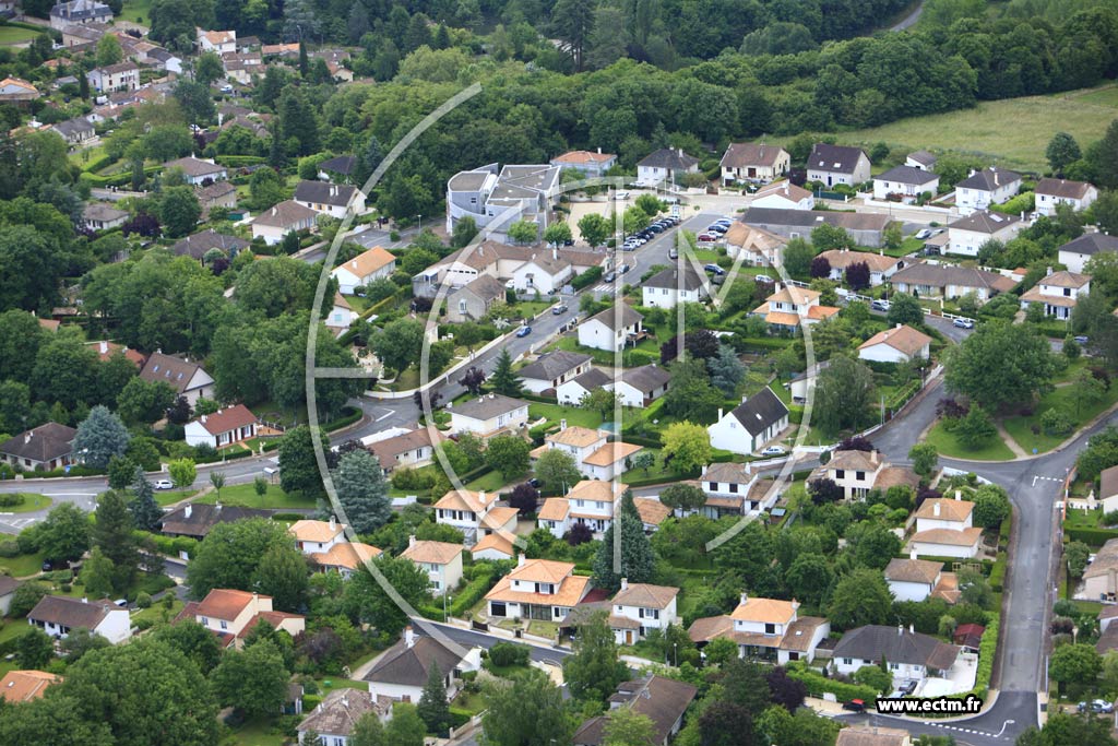 Photo arienne de Vouneuil-sous-Biard