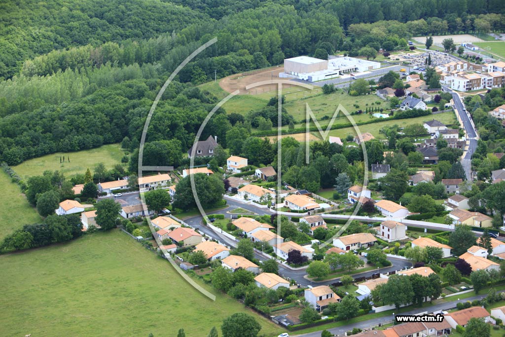 Photo arienne de Vouneuil-sous-Biard