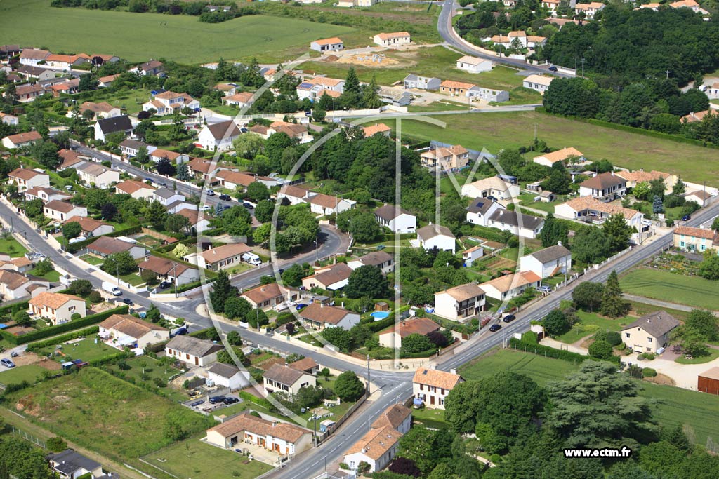 Photo arienne de Vouneuil-sous-Biard (La Jarrie)
