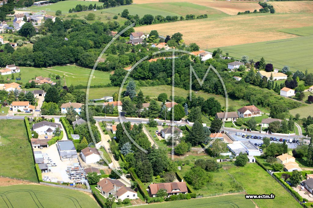 Photo arienne de Vouneuil-sous-Biard (La Jarrie)