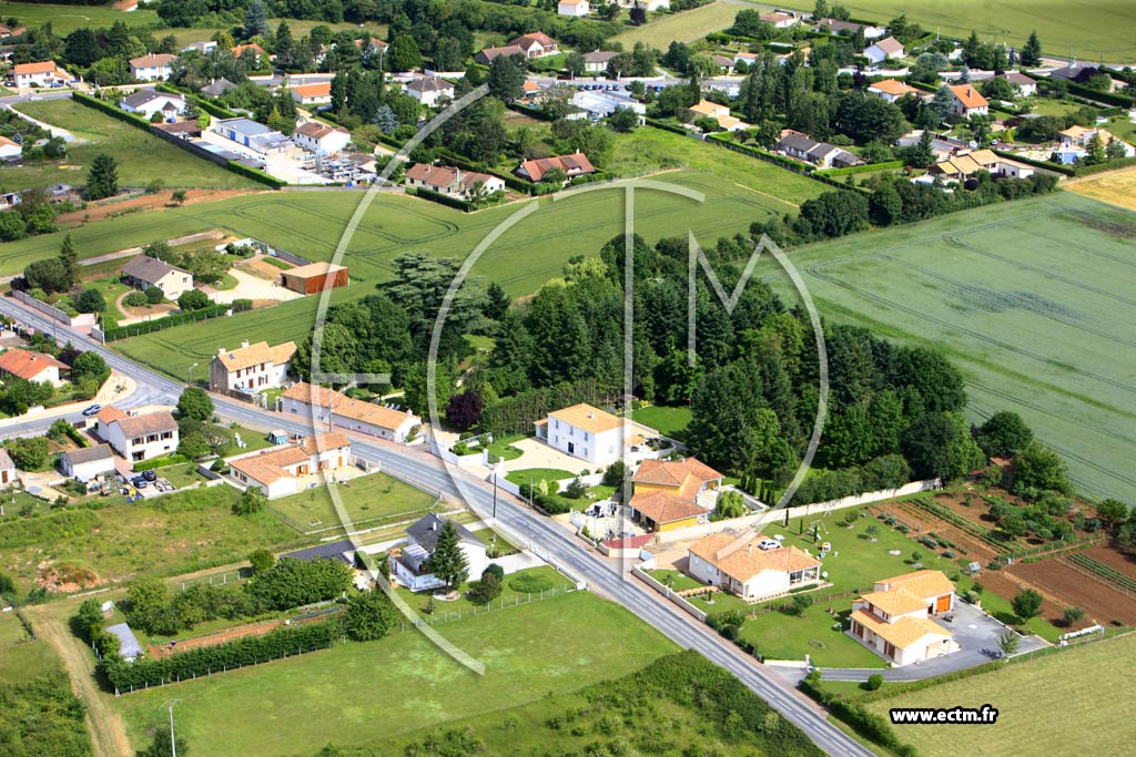 Photo arienne de Vouneuil-sous-Biard (La Jarrie)