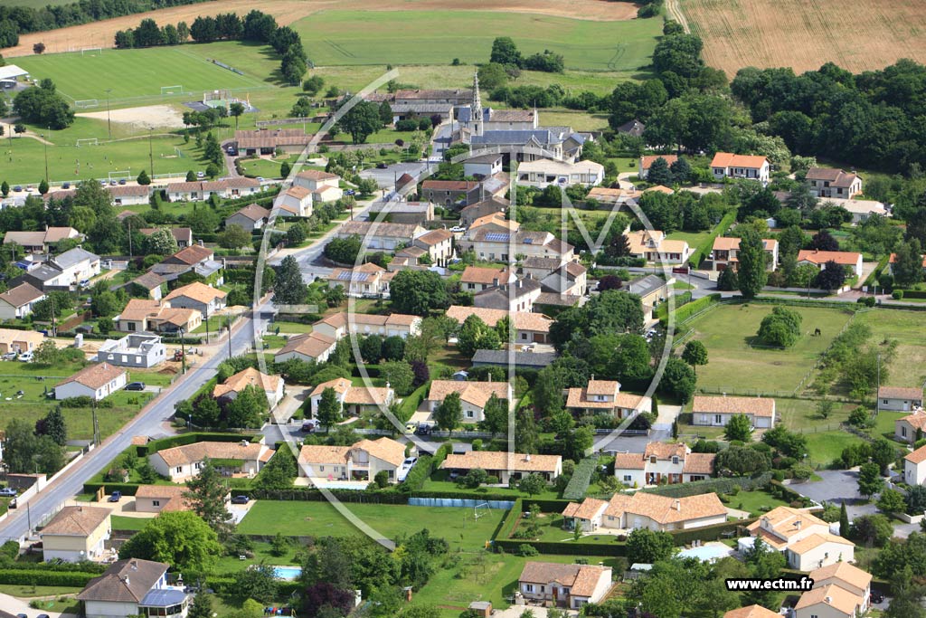 Photo arienne de Vouneuil-sous-Biard (La Jarrie)
