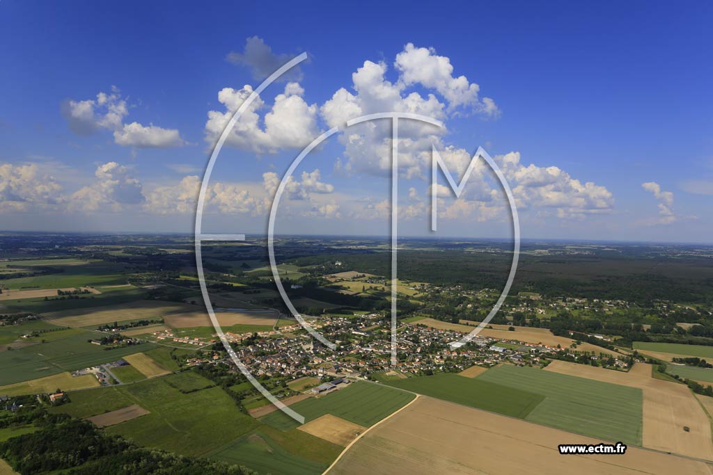 Photo arienne de Vouneuil-sur-Vienne