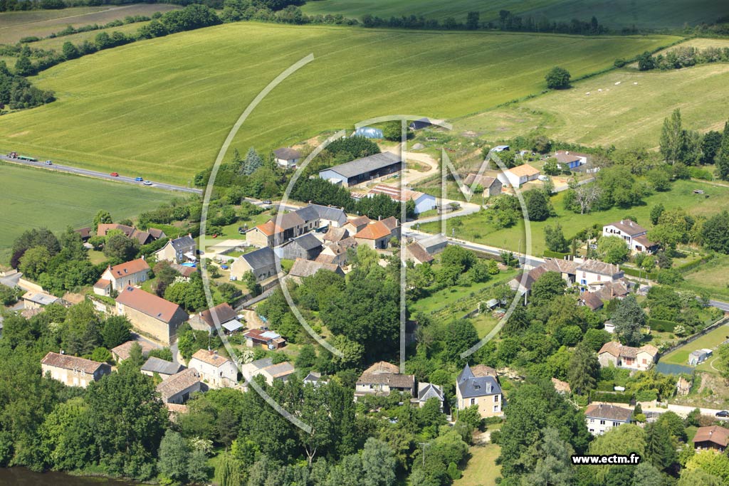 Photo arienne de Vouneuil-sur-Vienne