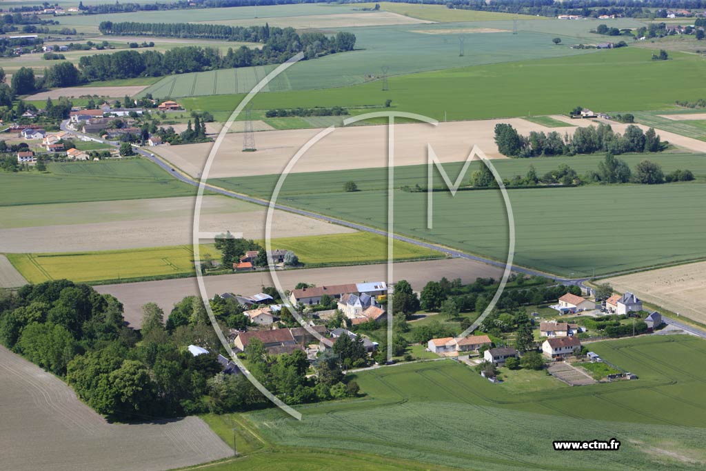 Photo arienne de Vouneuil-sur-Vienne