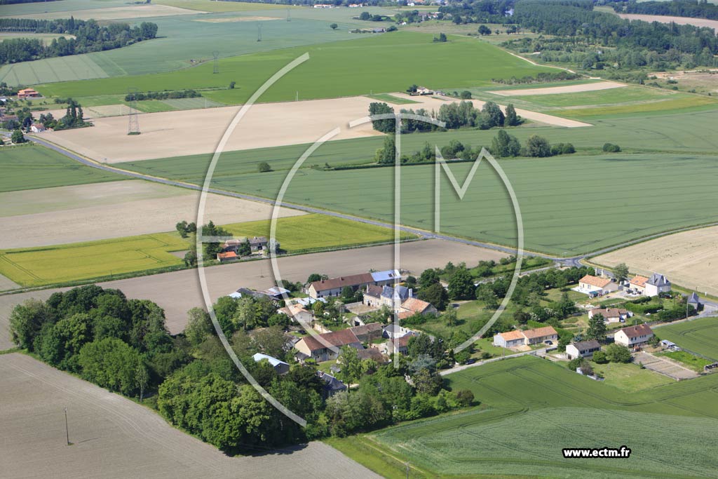 Photo arienne de Vouneuil-sur-Vienne