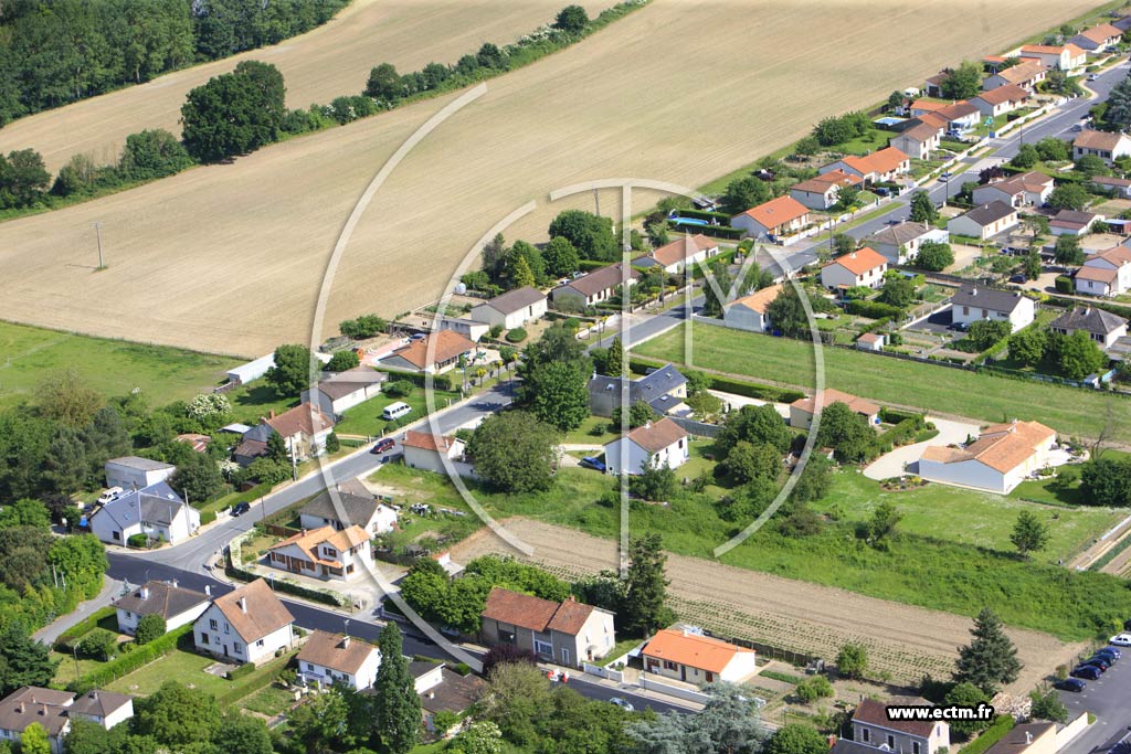 Photo arienne de Vouneuil-sur-Vienne (Centre)