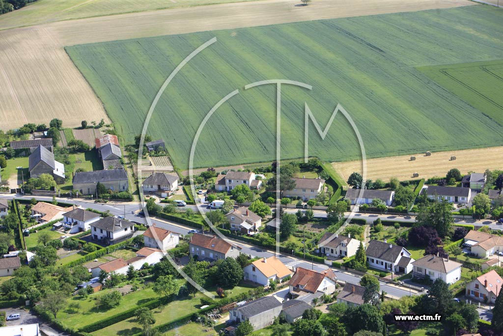 Photo arienne de Vouneuil-sur-Vienne (Centre)