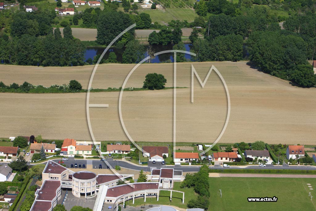 Photo arienne de Vouneuil-sur-Vienne (Centre)