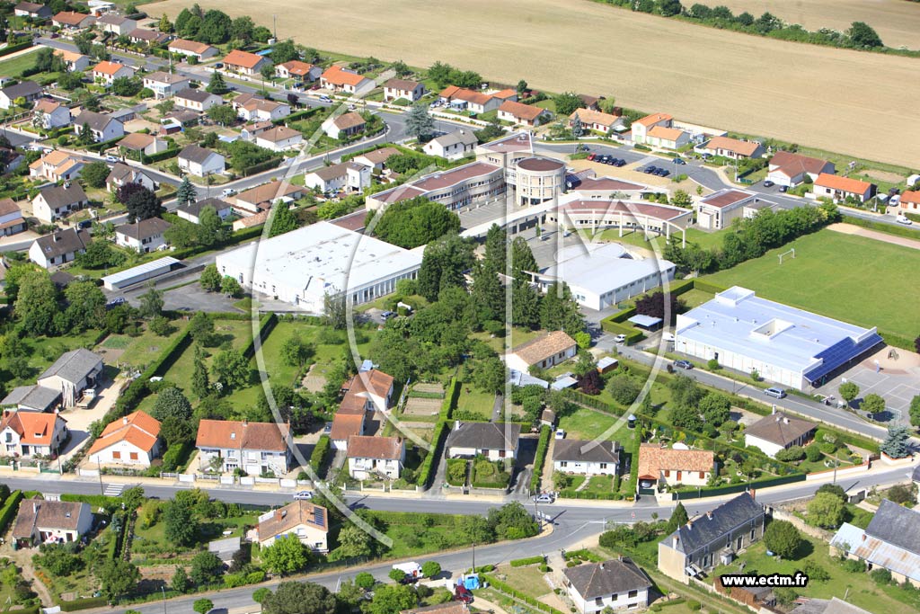 Photo arienne de Vouneuil-sur-Vienne (Centre)