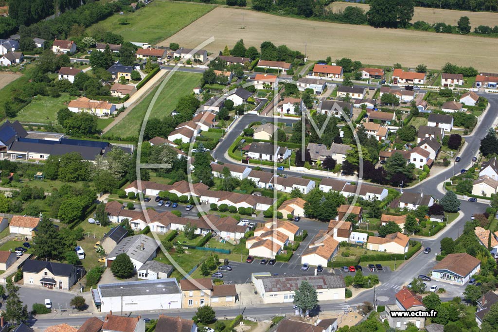 Photo arienne de Vouneuil-sur-Vienne (Centre)