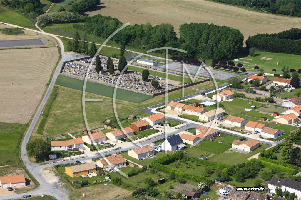 Photo arienne de Vouneuil-sur-Vienne (Centre)
