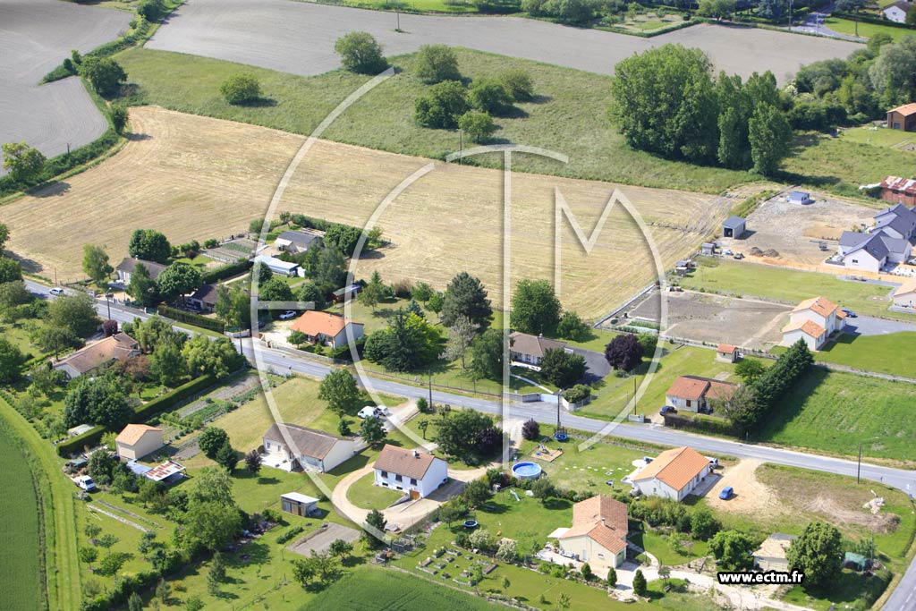 Photo arienne de Vouneuil-sur-Vienne (Le Pontereau)