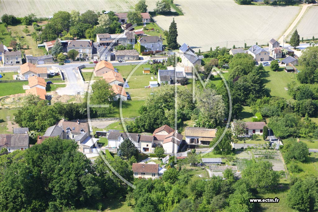 Photo arienne de Vouneuil-sur-Vienne (Montgam)