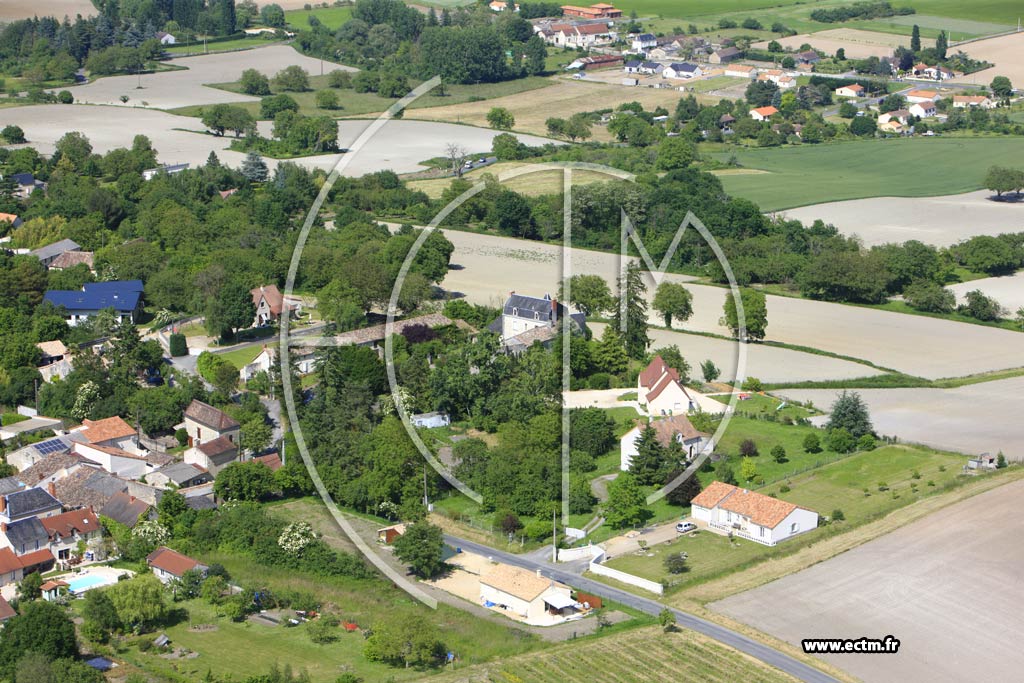 Photo arienne de Vouneuil-sur-Vienne (Montgam)