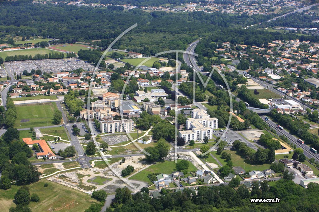 Photo arienne de Angoulme (Basseau-Trois Chnes)