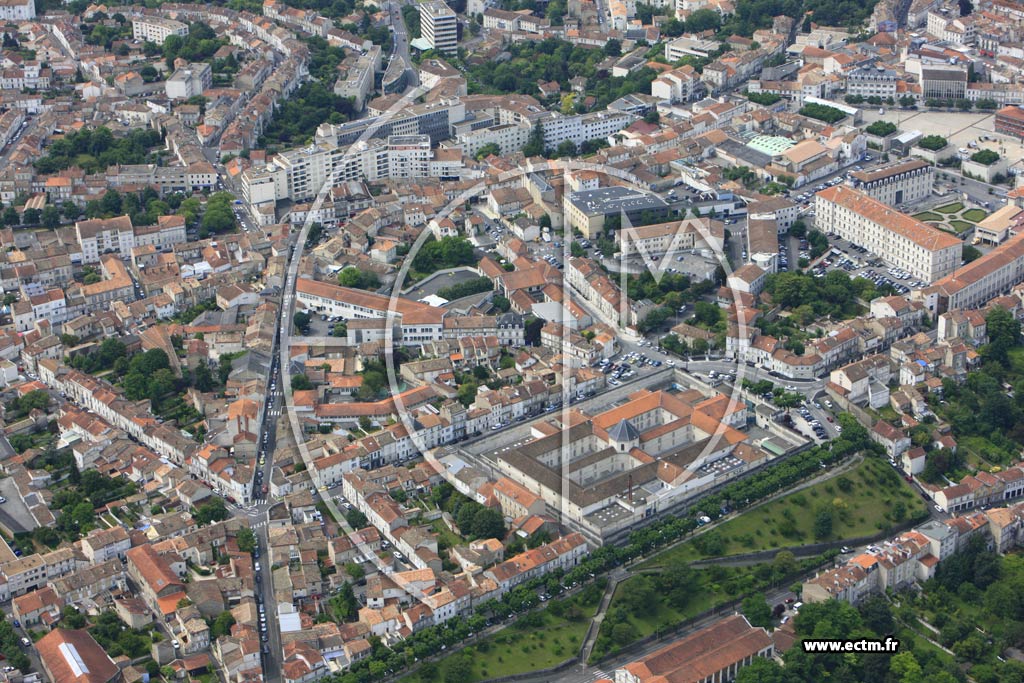 Photo arienne de Angoulme (Champ de Mars-Bussatte)