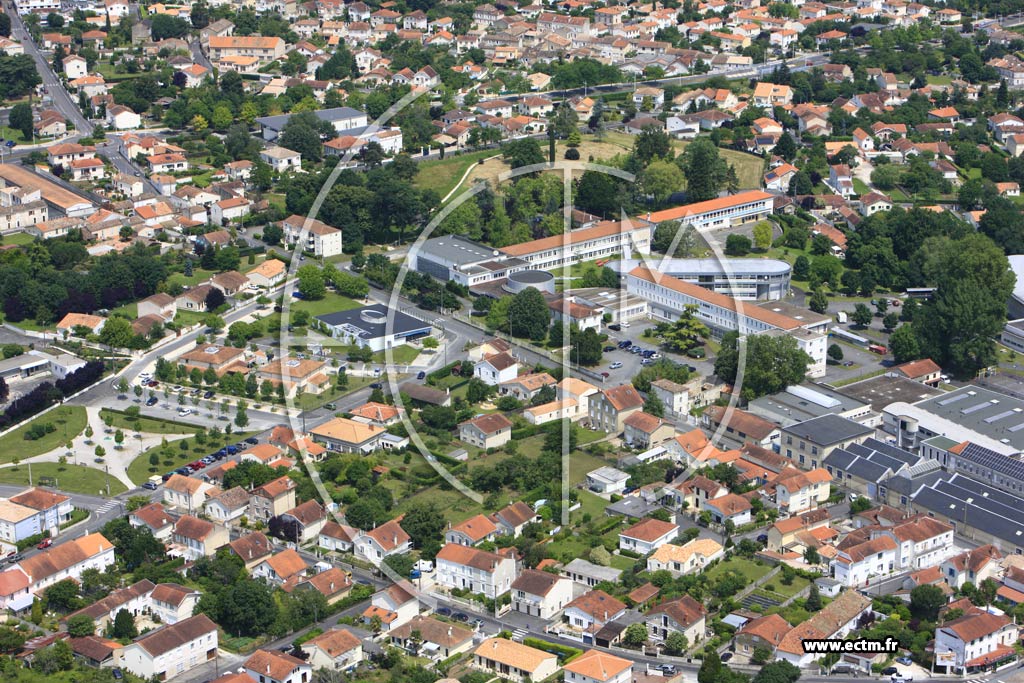 Photo arienne de Angoulme (Garenne)