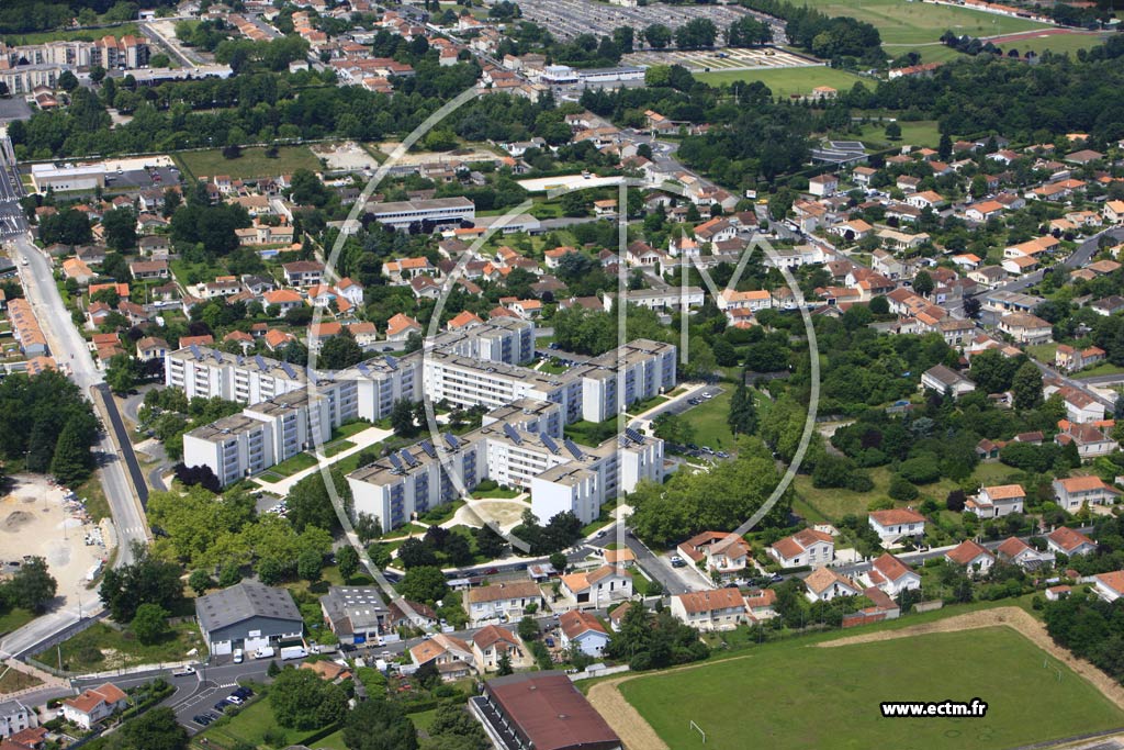 Photo arienne de Angoulme (Garenne)
