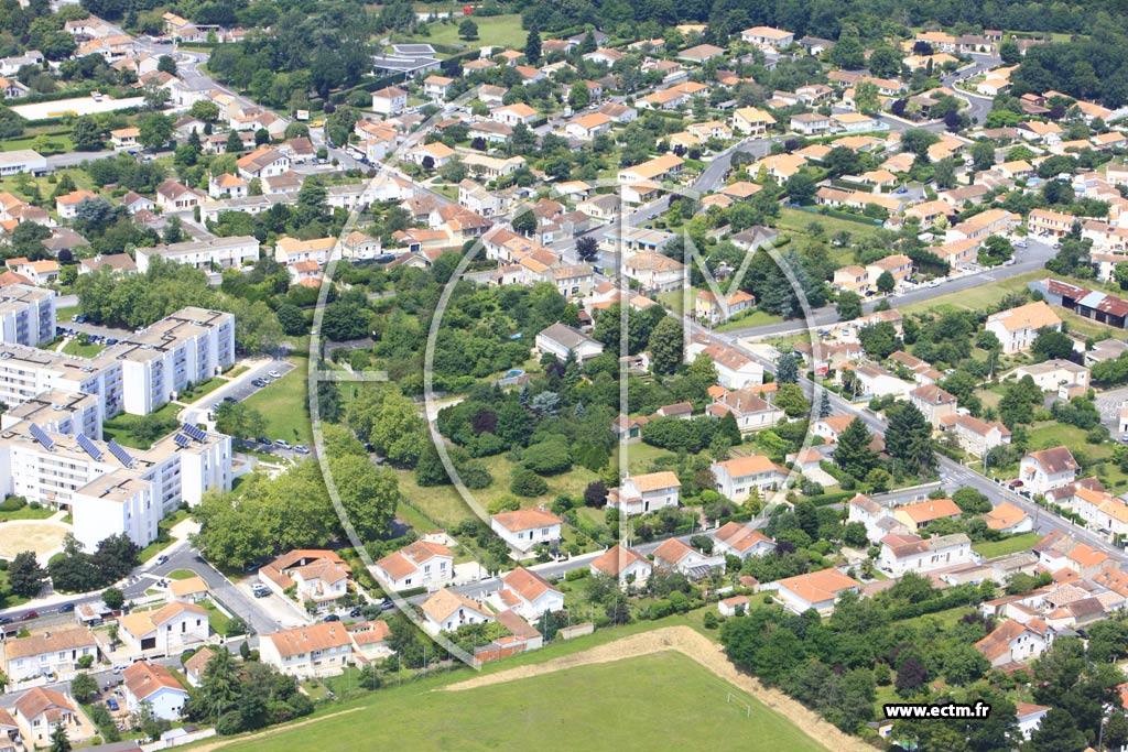 Photo arienne de Angoulme (Garenne)