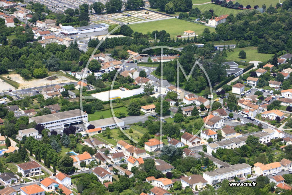 Photo arienne de Angoulme (Garenne)