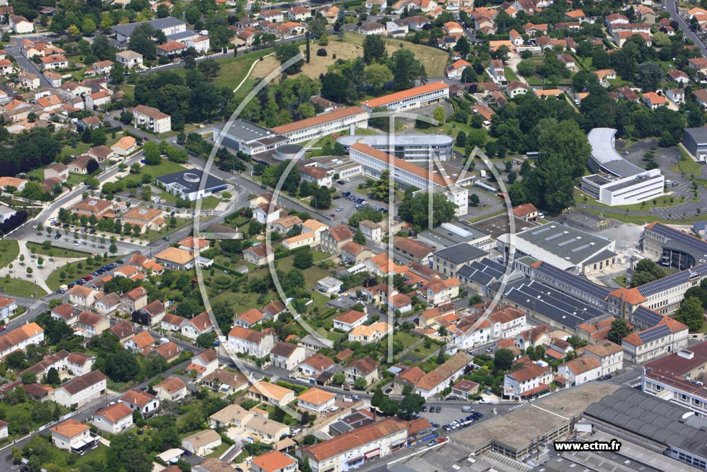Photo arienne de Angoulme (Garenne)
