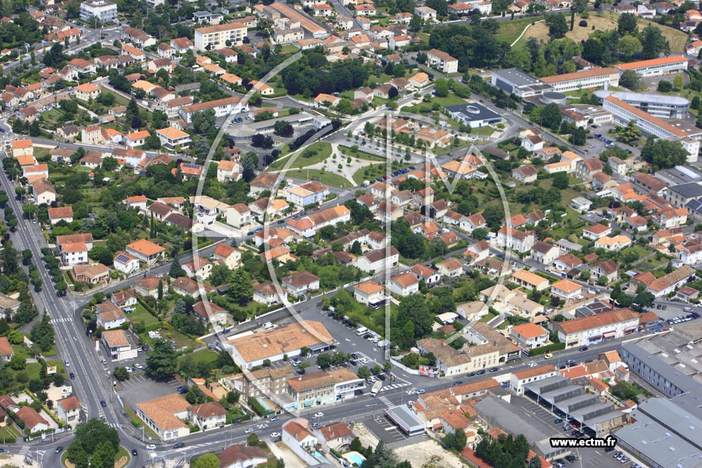 Photo arienne de Angoulme (Garenne)