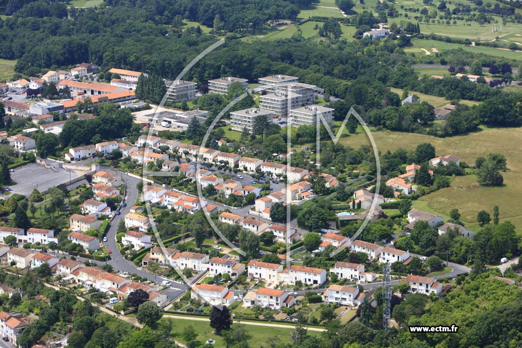 Photo arienne de Angoulme (Plateau)