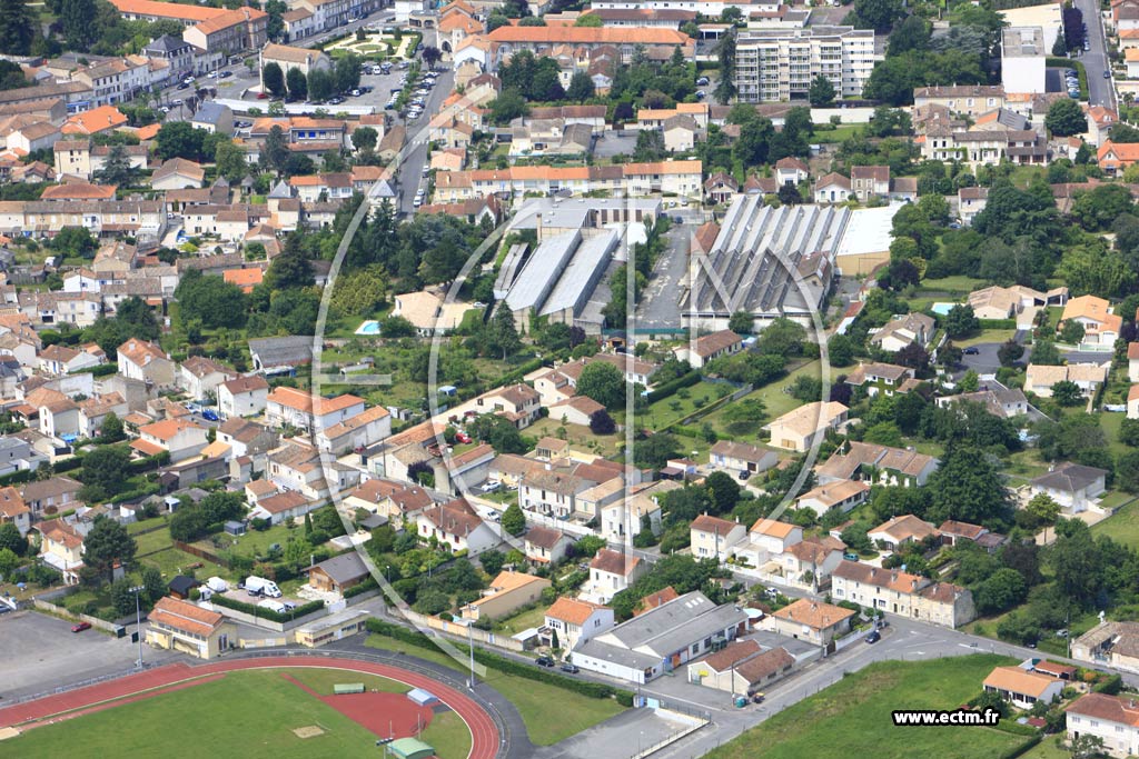 Photo arienne de Angoulme (Saint-Cybard)