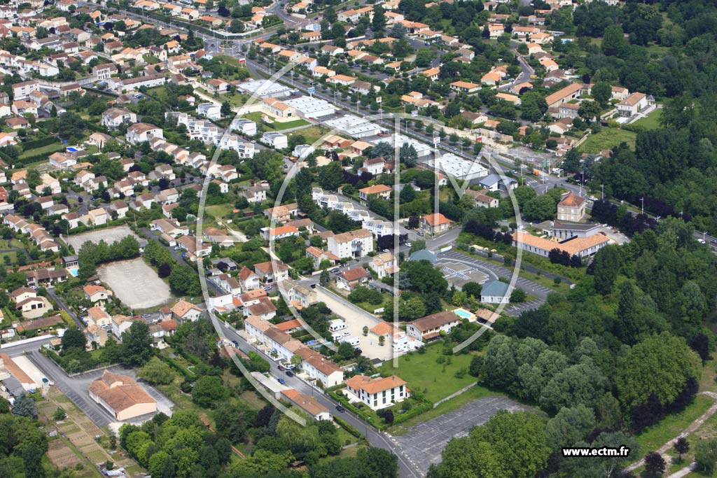 Photo arienne de Angoulme (Saint-Cybard)