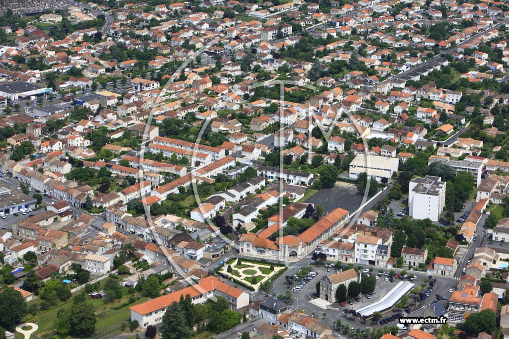 Photo arienne de Angoulme (Saint-Cybard)