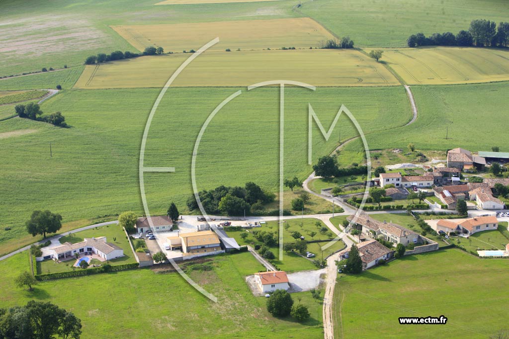 Photo arienne de Claix (Saint-Georges)