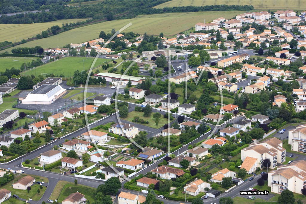 Photo arienne de Gond-Pontouvre (Nord)