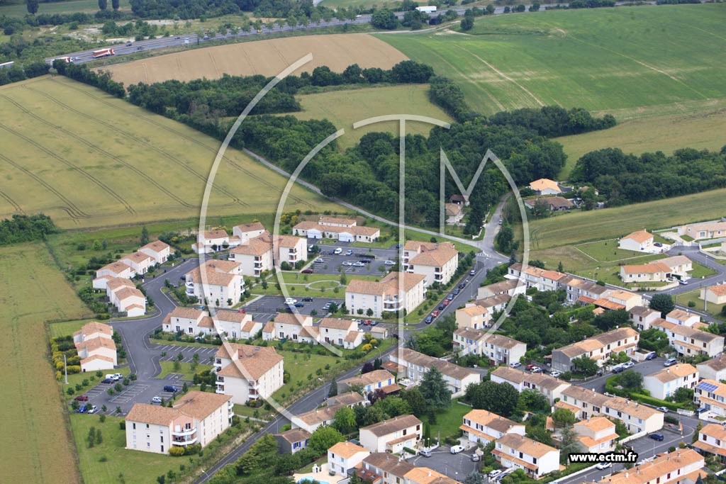 Photo arienne de Gond-Pontouvre (Nord)