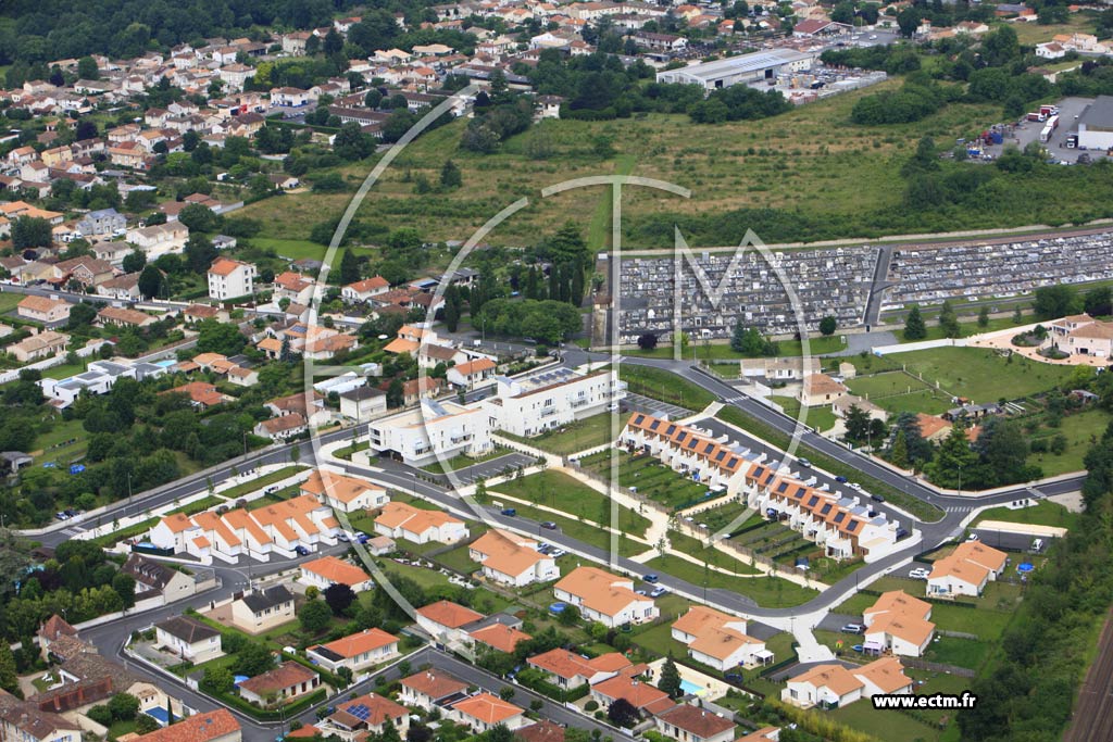 Photo arienne de Gond-Pontouvre (Ouest et Sud)