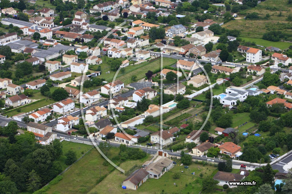 Photo arienne de Gond-Pontouvre (Ouest et Sud)