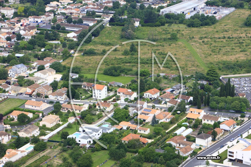 Photo arienne de Gond-Pontouvre (Ouest et Sud)
