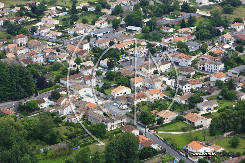 Photo arienne de Gond-Pontouvre (Ouest et Sud)