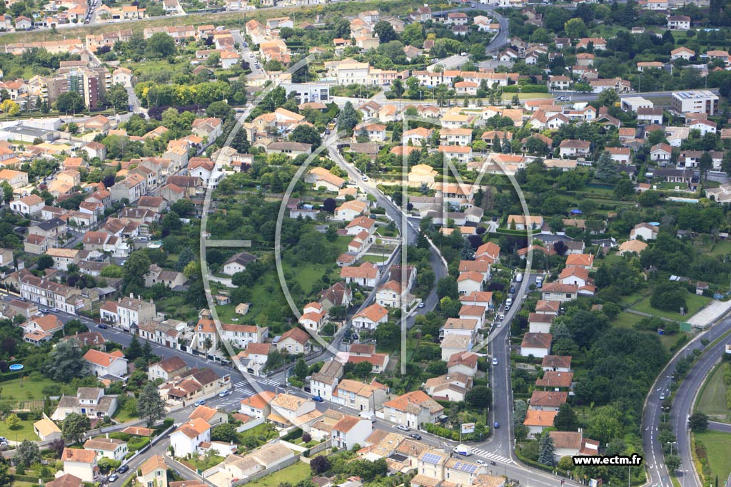 Photo arienne de Gond-Pontouvre (Ouest et Sud)