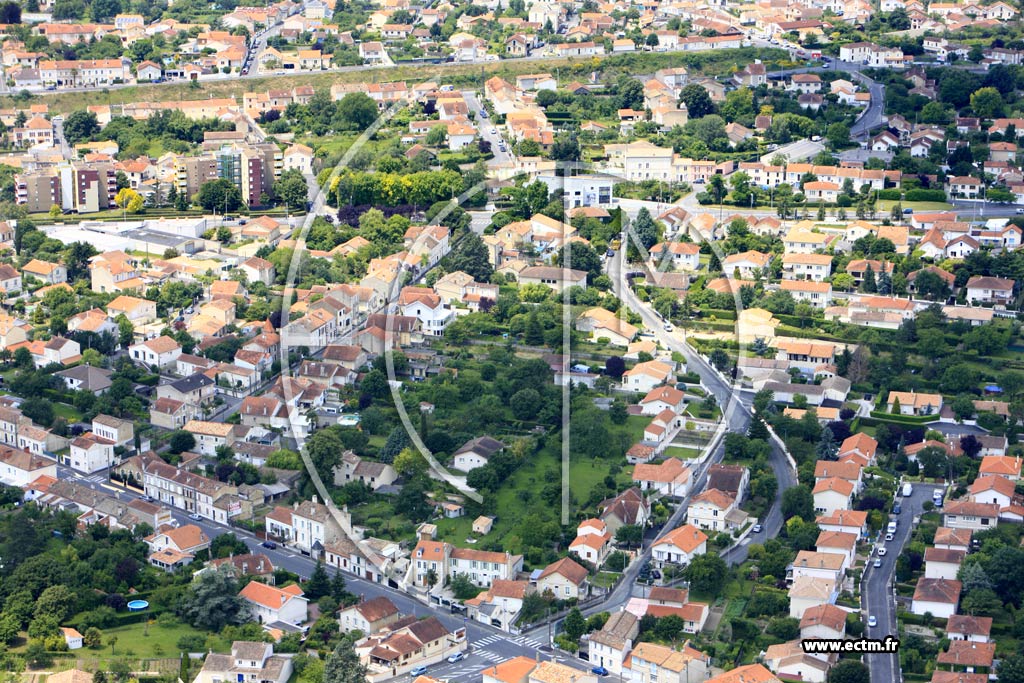 Photo arienne de Gond-Pontouvre (Ouest et Sud)