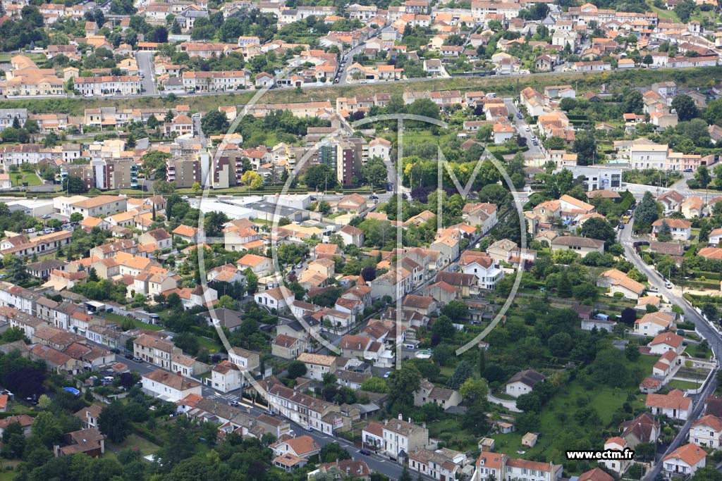 Photo arienne de Gond-Pontouvre (Ouest et Sud)