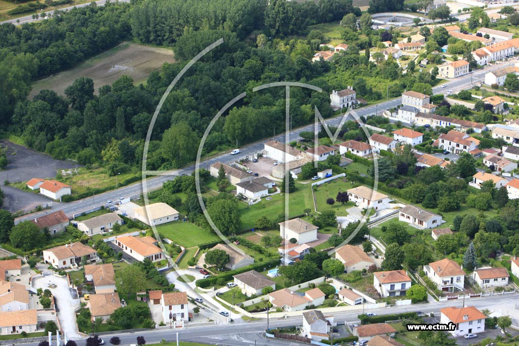 Photo arienne de La Couronne