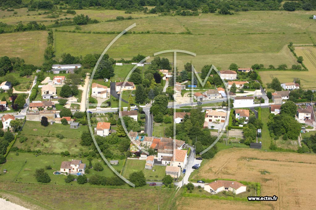 Photo arienne de La Couronne (Les Gaudins)