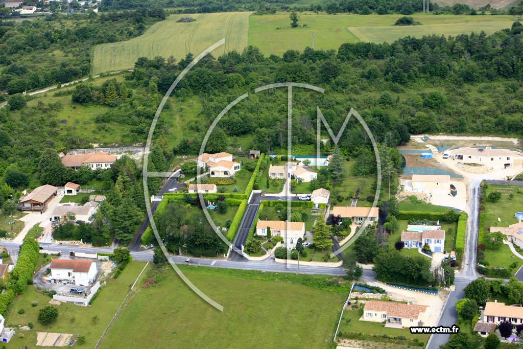Photo arienne de Mornac (Fourville)