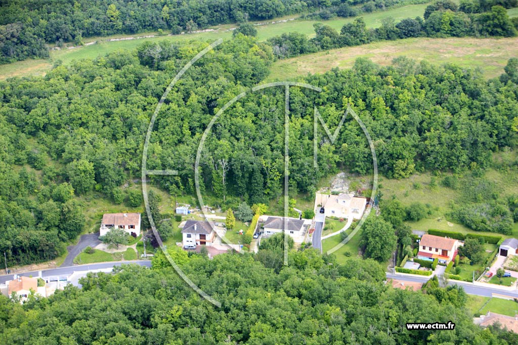 Photo arienne de Mornac (Les Meniers)